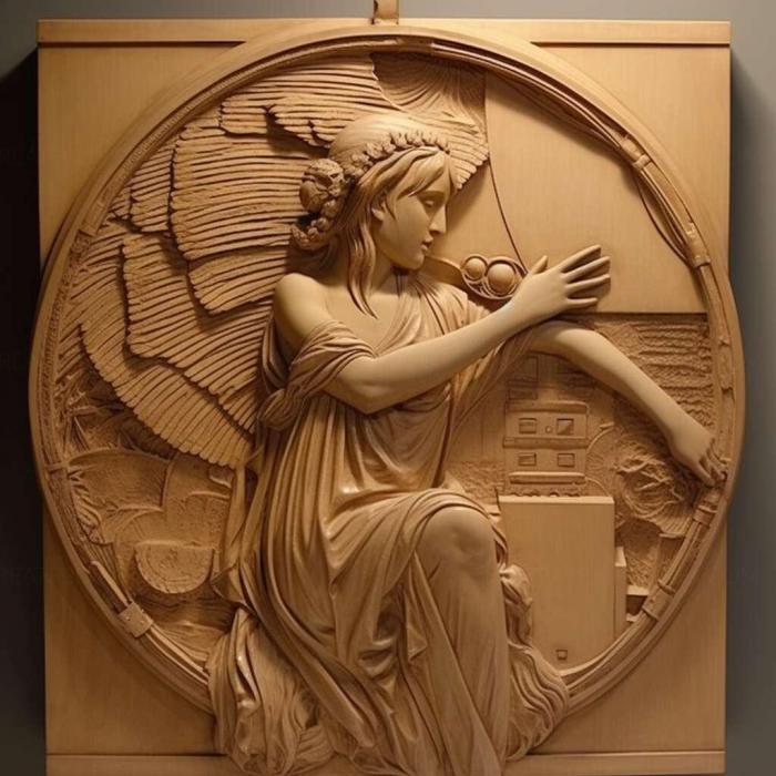 نموذج ثلاثي الأبعاد لآلة CNC 3D Art 